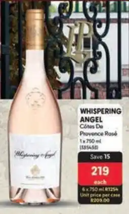 Makro WHISPERING ANGEL Côtes De Provence Rosé offer