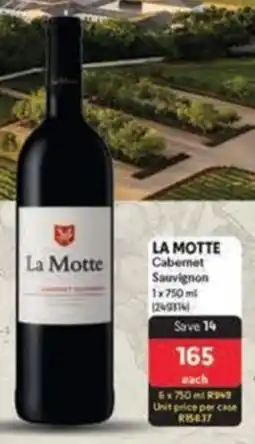 Makro LA MOTTE Cabernet Sauvignon offer