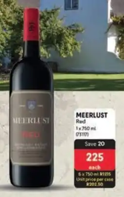 Makro MEERLUST Red offer