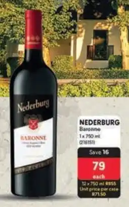 Makro NEDERBURG Baronne offer