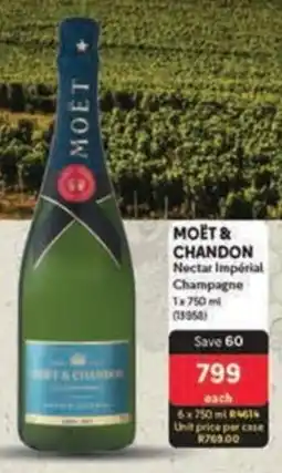 Makro MOET & CHANDON Nectar Impérial Champagne offer