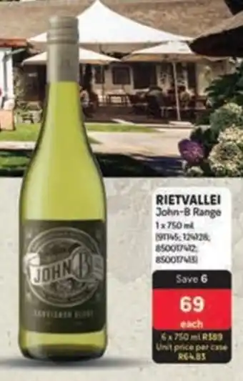 Makro RIETVALLEI John-B Range offer