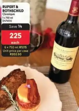Makro RUPERT & ROTHSCHILD Classique offer
