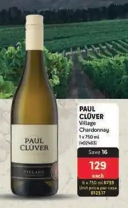 Makro PAUL CLUVER Village Chardonnay offer
