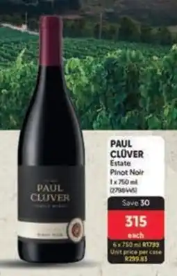 Makro PAUL CLUVER Estate Pinot Noir offer