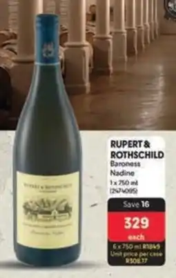 Makro RUPERT & ROTHSCHILD Baroness Nadine offer