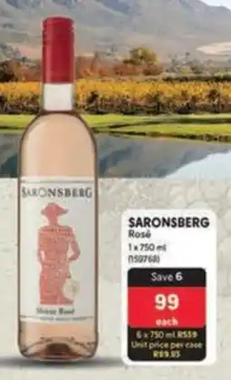 Makro SARONSBERG Rosé offer