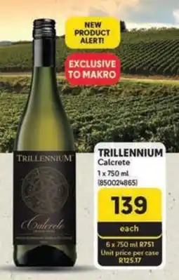 Makro TRILLENNIUM Calcrete offer