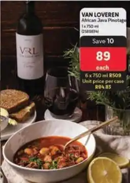 Makro VAN LOVEREN African Java Pinotage offer