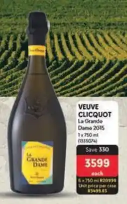 Makro VEUVE CLICQUOT La Grande Dame offer