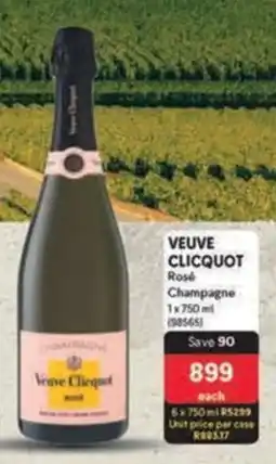 Makro VEUVE CLICQUOT Rosé Champagne offer