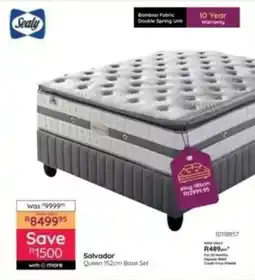 Bradlows Sealy Queen Base Set offer