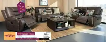 Bradlows Winston 5 Action Reclining Lounge Suite offer