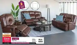 Bradlows New York 3 Action Reclining Lounge Suite offer