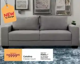 Bradlows Catalina 3 Seater Couch offer