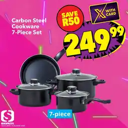 Shoprite Carbon Steel Cookware Set offer