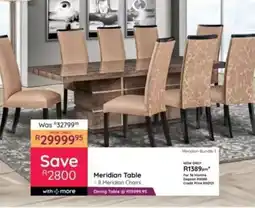 Bradlows Meridian Table offer
