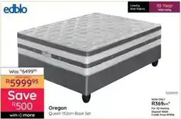 Bradlows Edblo Oregon Queen Base Set offer