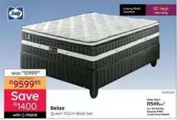 Bradlows Sealy Belize Queen Base Set offer