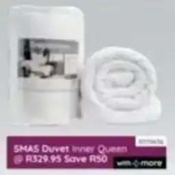 Bradlows SMAS Duvet inner Queen offer