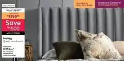 Bradlows Hailey Queen Headboard offer