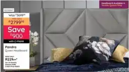 Bradlows Pandra Queen Headboard offer