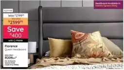 Bradlows Florence Queen Headboard offer
