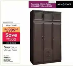 Bradlows Gina Wenge Robe offer
