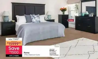 Bradlows Roma Bedroom Suite offer