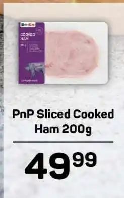 Pick n Pay PnP Sliced Cooked Ham 200g offer