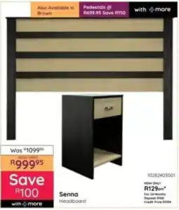 Bradlows Senna Headboard offer