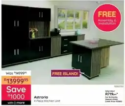 Bradlows Astroria Kitchen Unit offer
