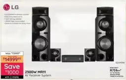 Bradlows LG 2300W MR11 AV Receiver System offer