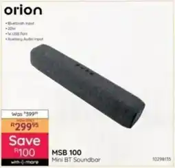 Bradlows Orion MSB 100 Mini BT Soundbar offer