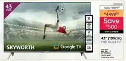 Bradlows Skyworth 43" 109cm FHD Smart TV offer