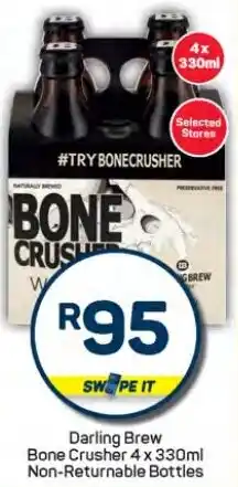 Pick n Pay Liquor Darling Brew Bone Crusher Non-Returnable Bottles offer