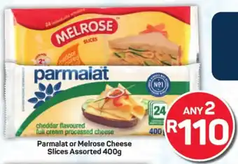 Pick n Pay Parmalat or Melrose Cheese Slices Assorted offer