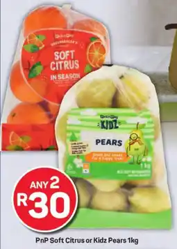 Pick n Pay PnP Soft Citrus or Kidz Pears offer
