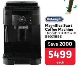 Makro DeLonghi Magnifica Start Coffee Machine offer