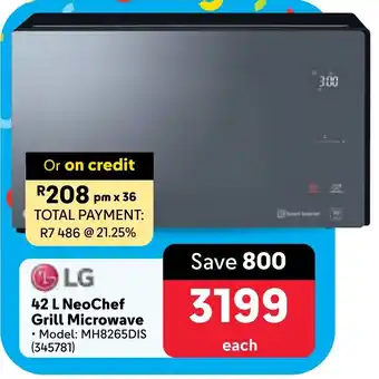 Makro LG NeoChef Grill Microwave offer