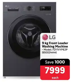 Makro LG Front Loader Washing Machine offer