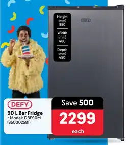 Makro DEFY Bar Fridge offer
