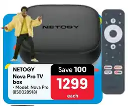 Makro NETOGY Nova Pro TV box offer