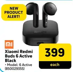 Makro Xiaomi Redmi Buds 6 Active Black offer