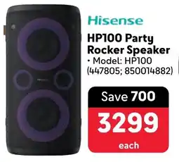 Makro Hisense HP100 Party Rocker Speaker offer