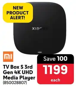 Makro TV Box S 3rd Gen 4K UHD Media Player offer