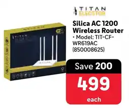 Makro Titan Elecstor Silica AC 1200 Wireless Router offer