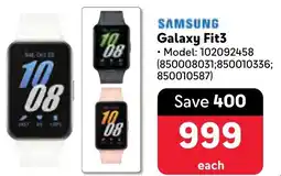 Makro Samsung Galaxy Fit3 offer