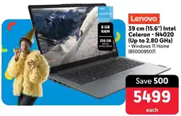 Makro Lenovo 39 cm 15.6" Intel Celeron N4020 Up to 2.80 GHz offer