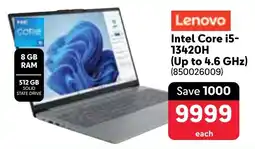 Makro Lenovo Intel Core i5-13420H Up to 4.6 GHz offer